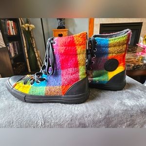 Converse x Woolrich chucks